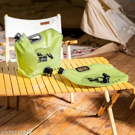 8L Portable Water Storage Bag – Foldable Camping Container - YN