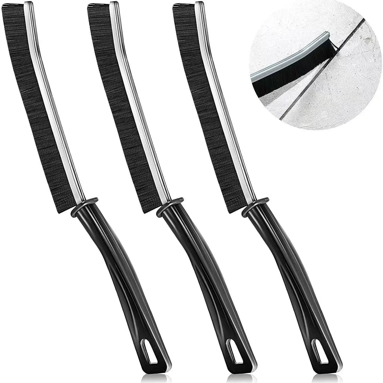 ✨ Hard-Bristled Crevice Cleaning Brush for Deep Scrubbing - YN