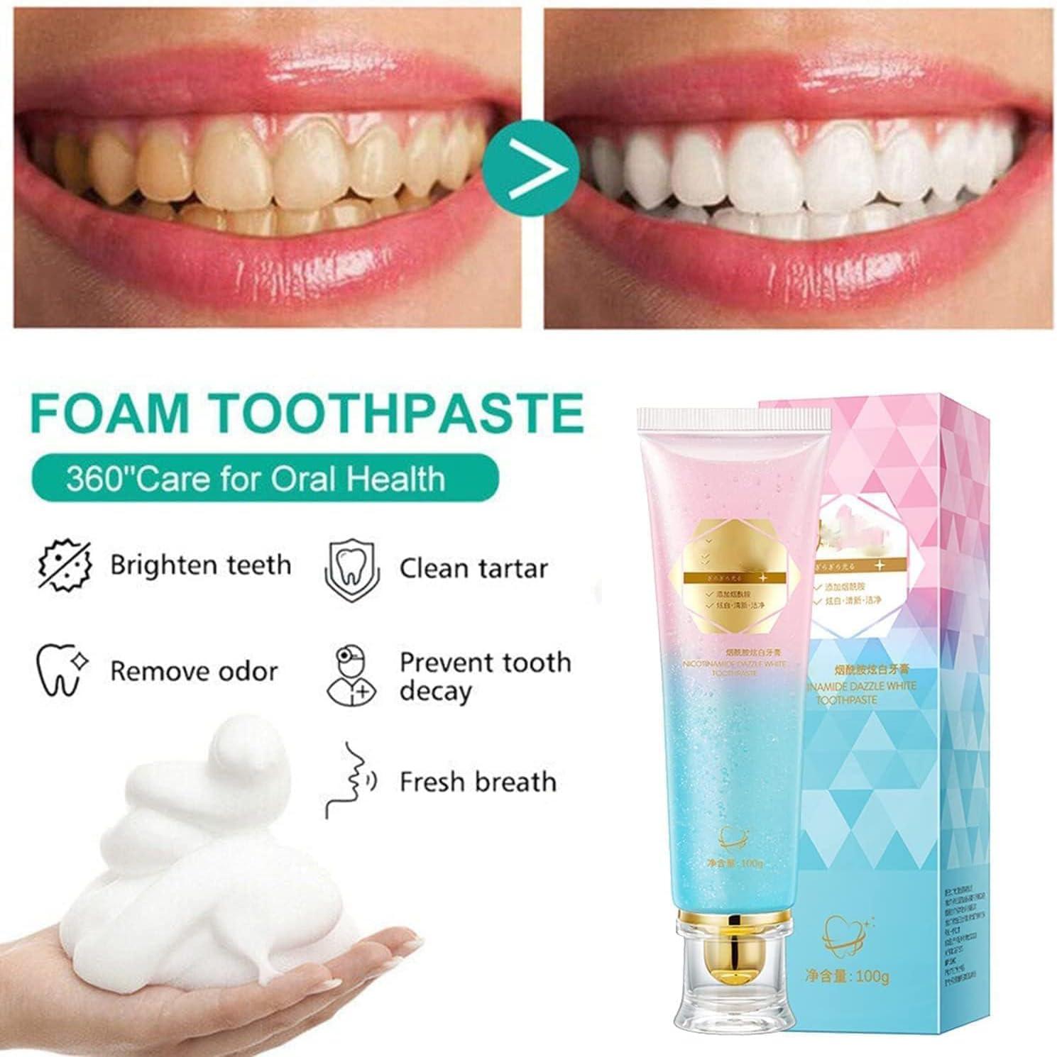 Niacinamide Toothpaste – Gentle Whitening &amp; Gum Care - YN