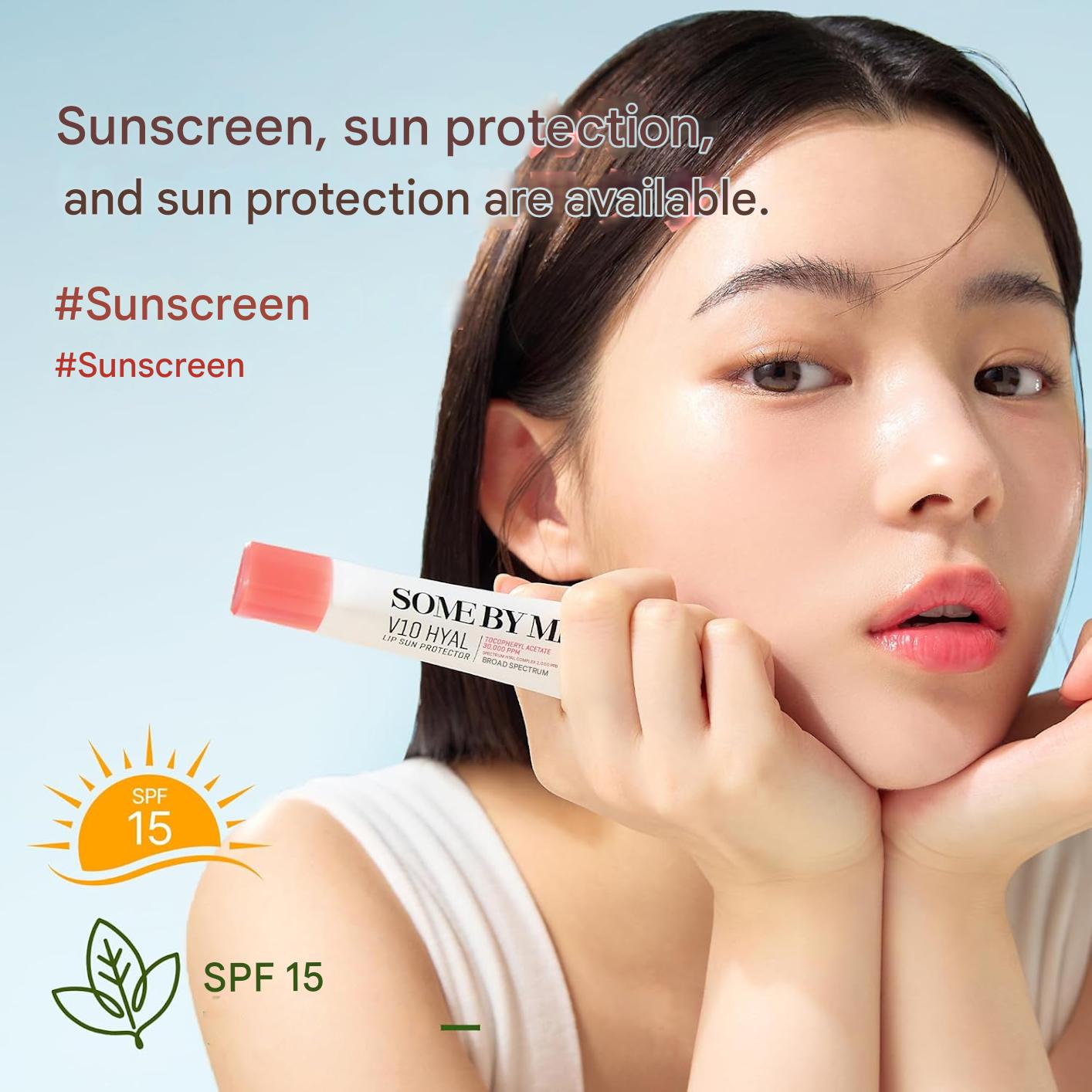 SOMEBYMI V10 Hyal Lip Sun Protector | SPF15 Hydrating Balm - YN