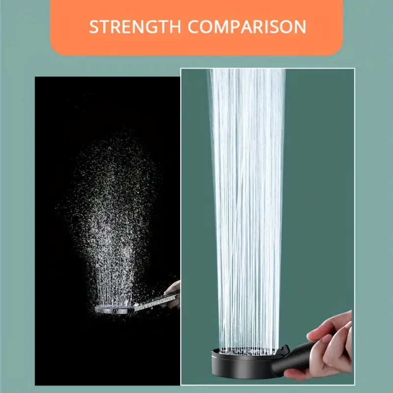 5-Mode High Pressure Shower Head – Water Saving & Powerful Spray - YN