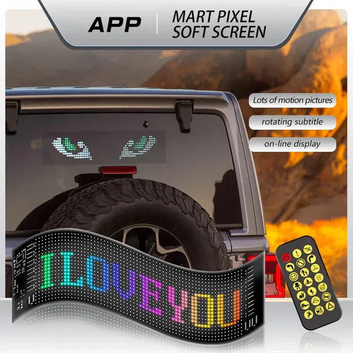 Flexible RGB LED Matrix Display Panel - YN